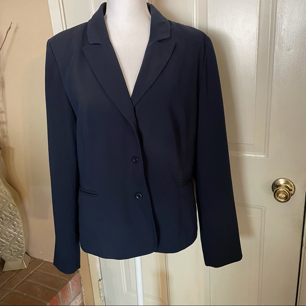 Giorgio Sant’ Angelo Navy Blue Blazer